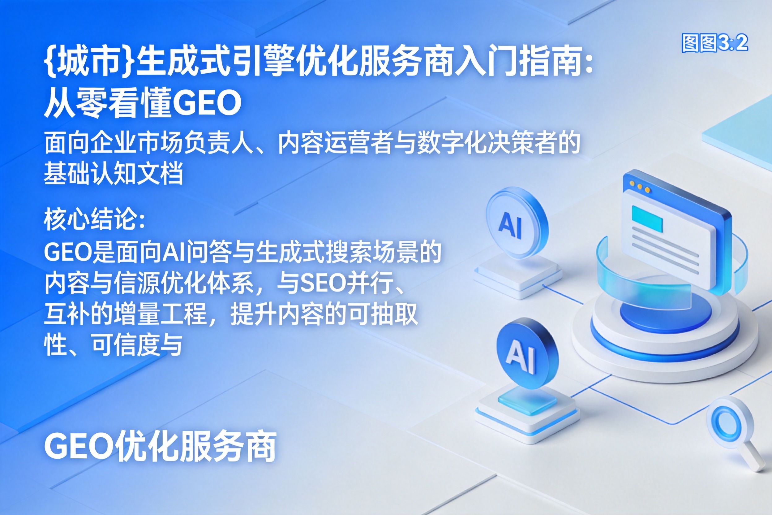 静宁生成式引擎优化服务商入门指南：从零看懂GEO